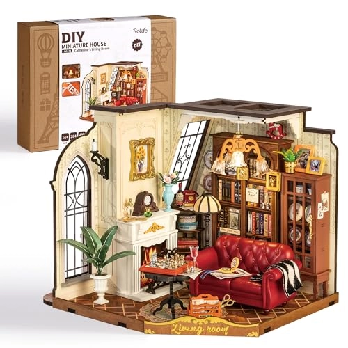 Rolife Miniature House Kit - DIY 284 pieces