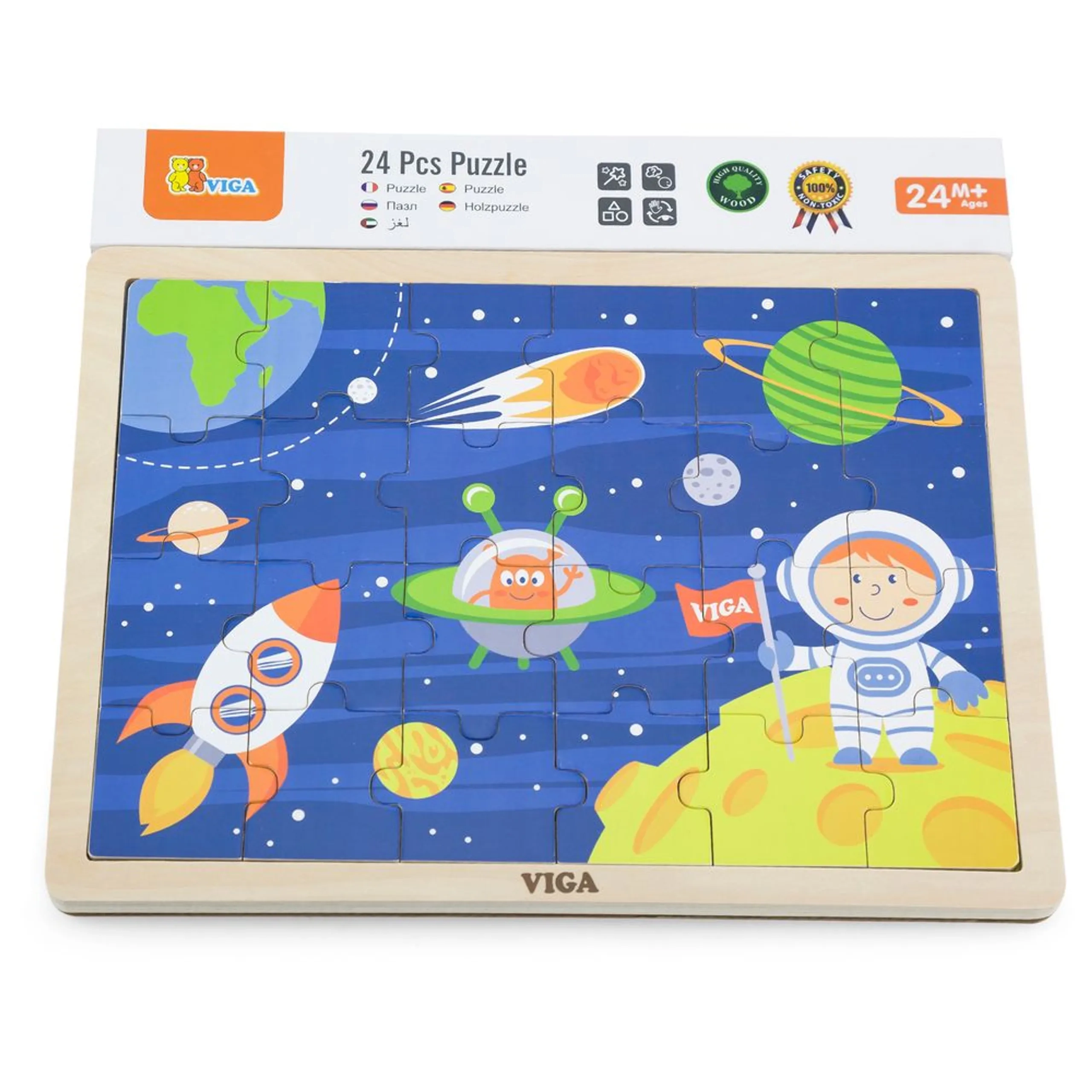 Space Travel Puzzle (SW-51461) - 24 pcs