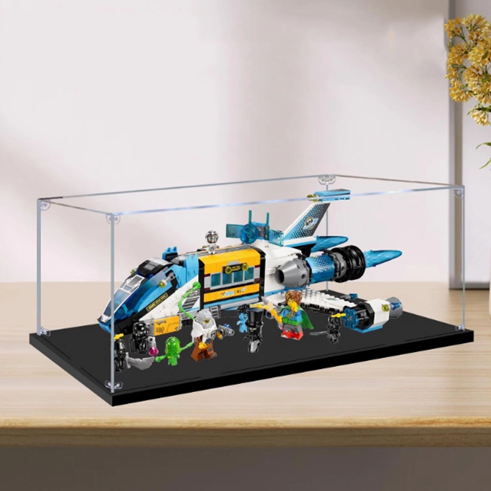 YUANZITIAN Acrylic Display Case - Lego 71460 Big Sky Bus Model
