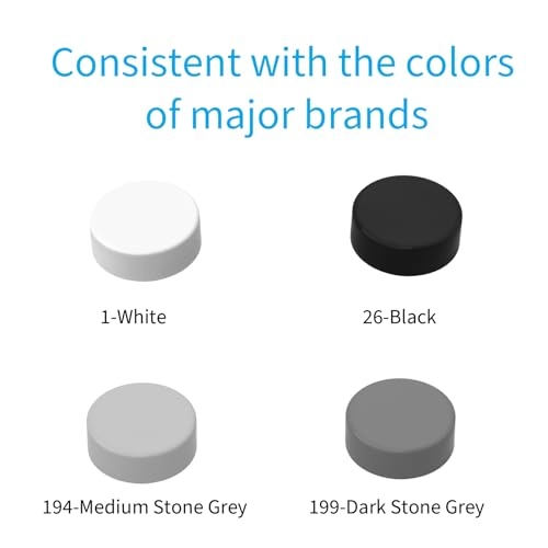 1x1 Round Tile - 1000PCS