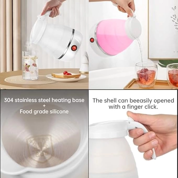 Foldable Collapsible Electric Kettle