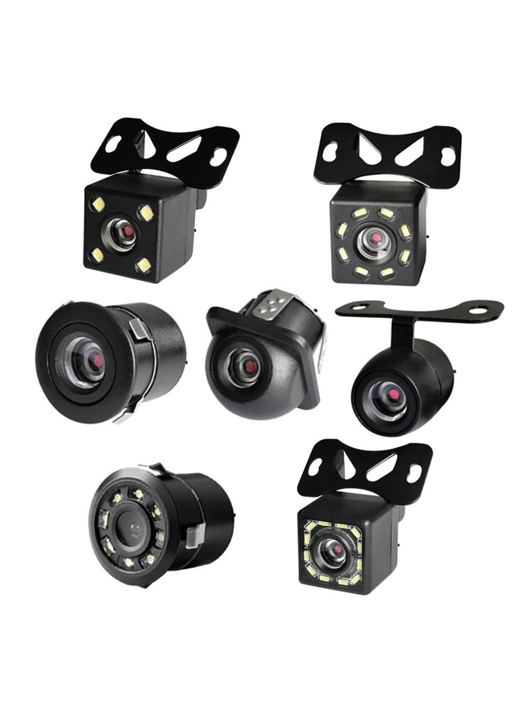 HD reversing camera with light - night vision 720*480 pixels