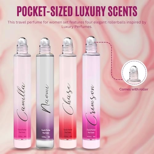 Naomi - Eau de Parfum 10 ml + Camilla + Chase + Crimson