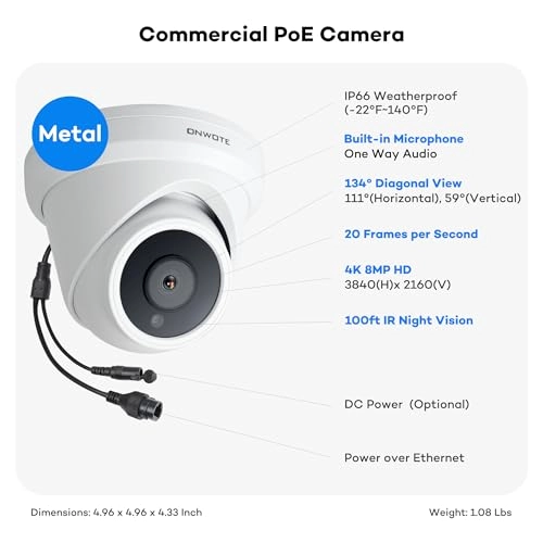 PKA8016-50MR16-4TB - 16 16CH 6MP