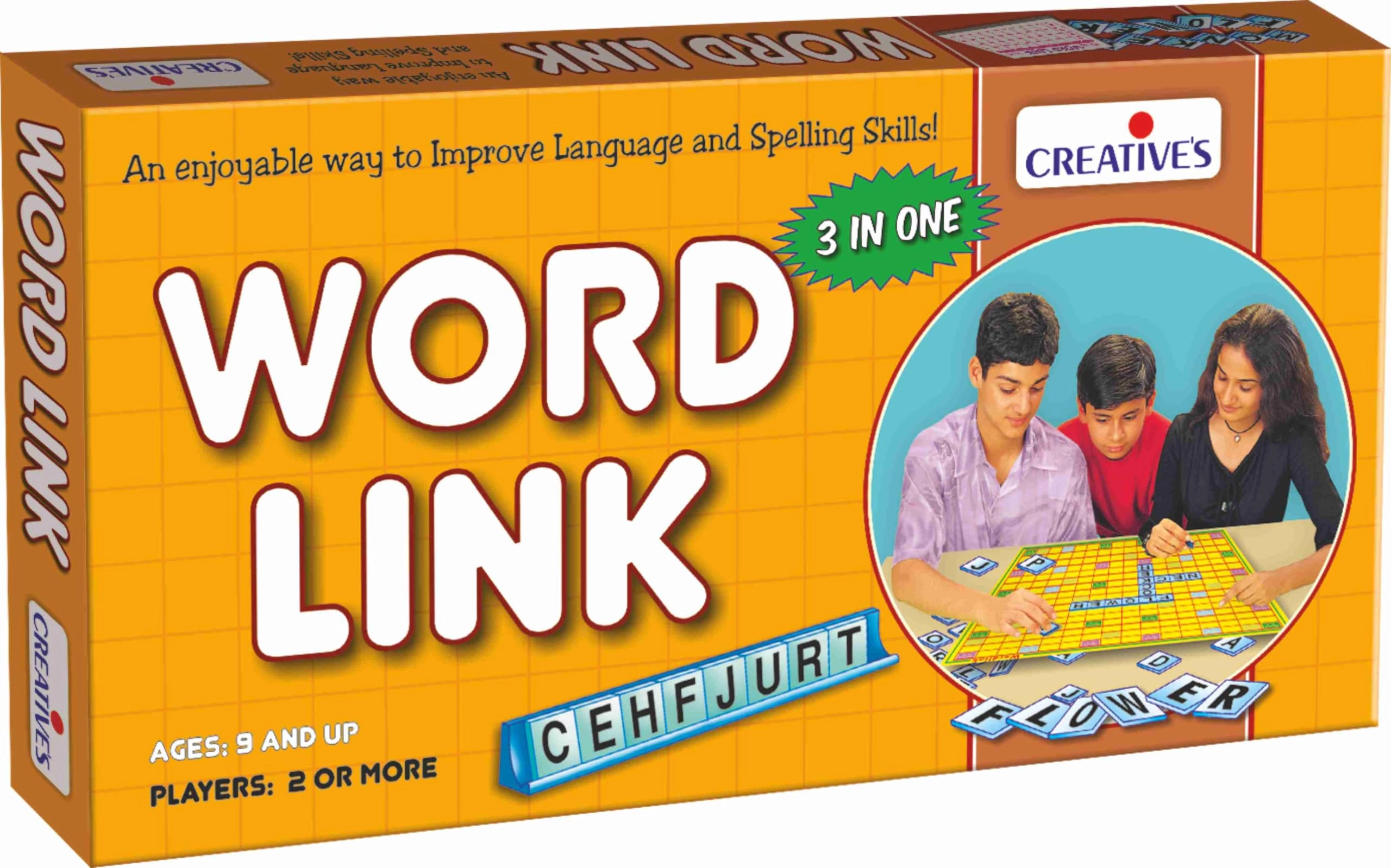Creative Educational Word Link - 9+ 1 pieces