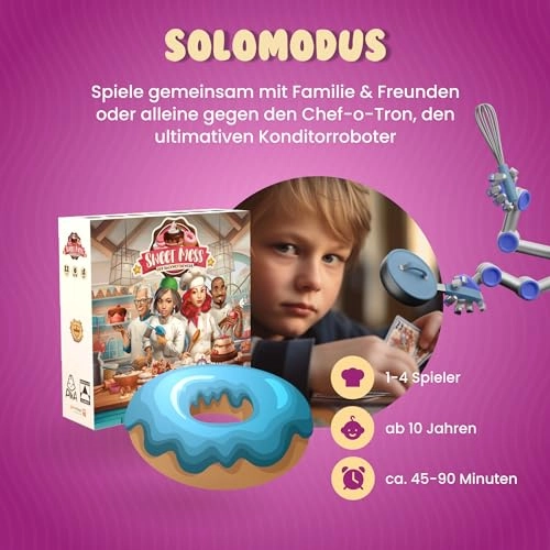 Sweet Mess: The Baking Competition - Board Game