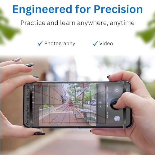 Smartphone Composition Viewer - Samsung Z Fold Compatible 9-Grid Overlays