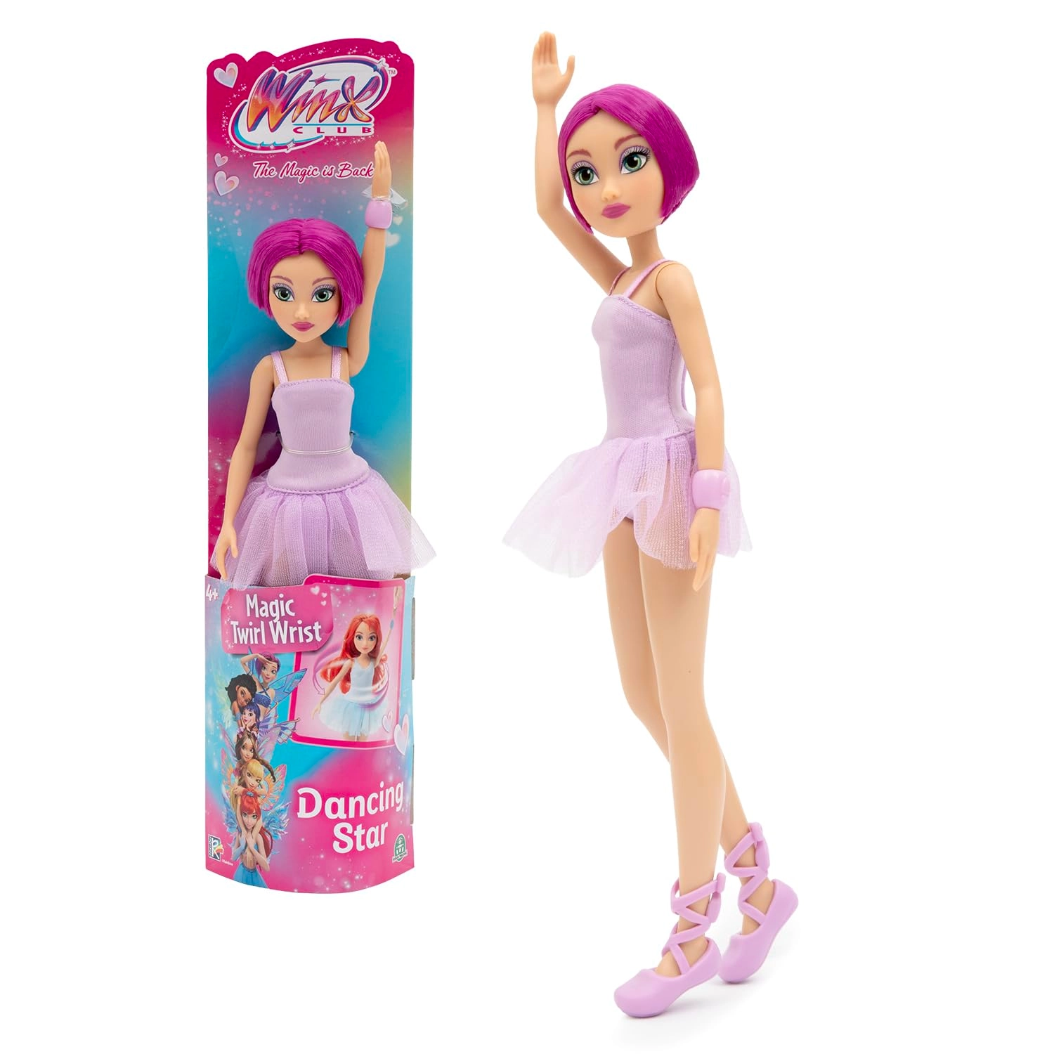 giochi preziosi spa Tecna Articulated doll - 27 cm Plastic Dancing Star Ages 4+