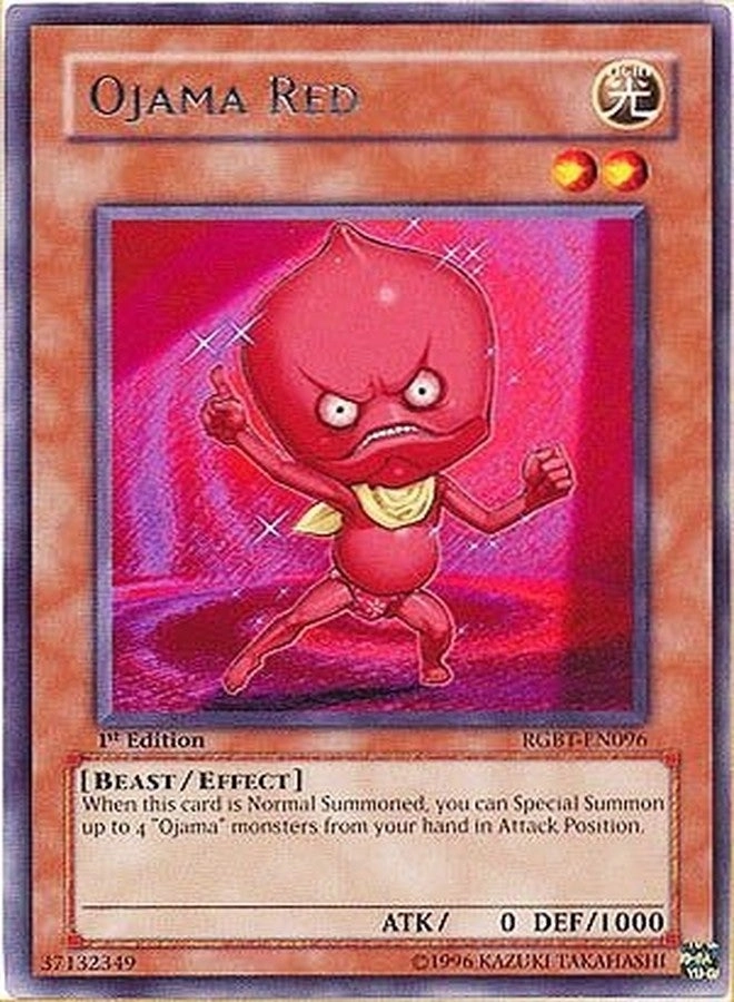 Yu-Gi-Oh! Ojama Red RGBT-EN096