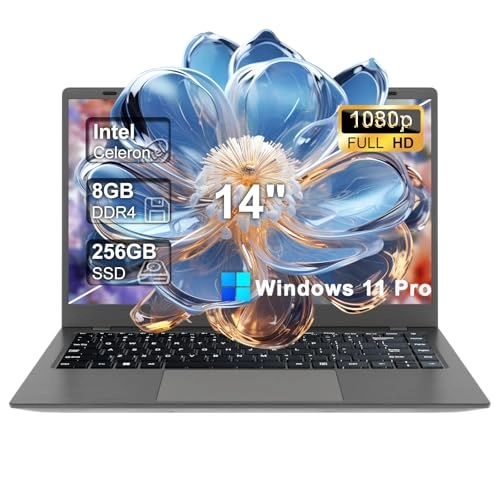 14 Celeron Laptop - 14'' 256GB 8GB Celeron N4000