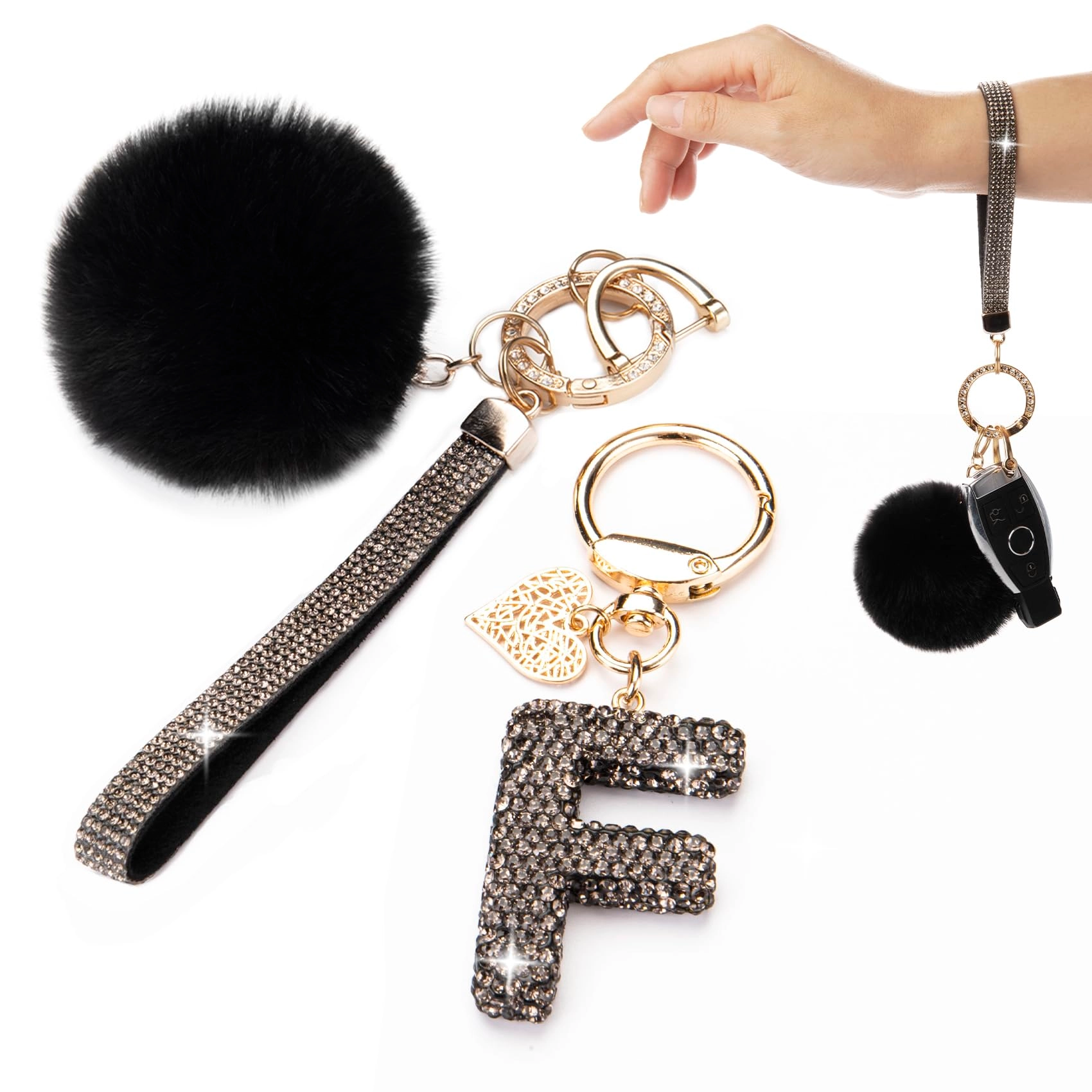 Initial Keychain - Letter