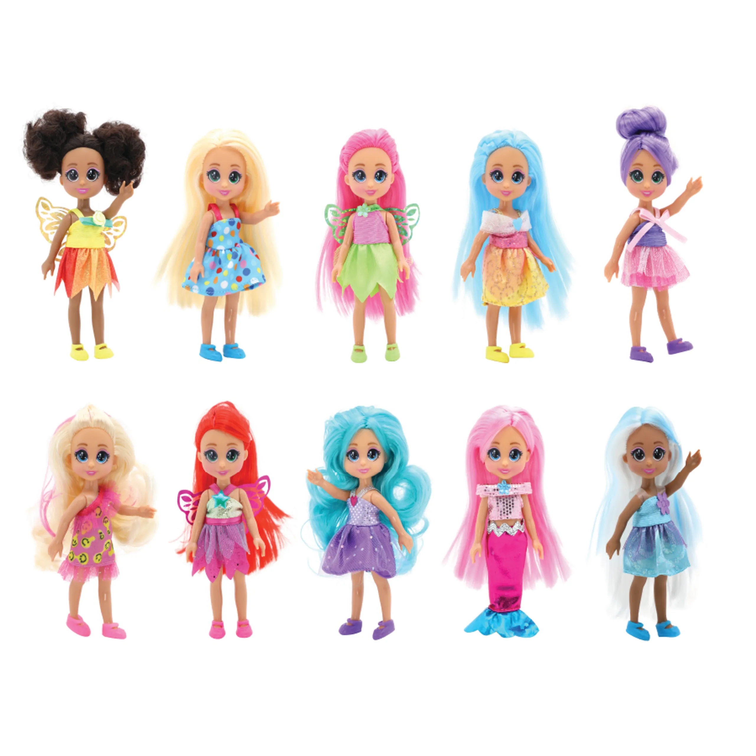 Funville Dreameez - Fantasy Dolls 10 Pcs Ages 3+