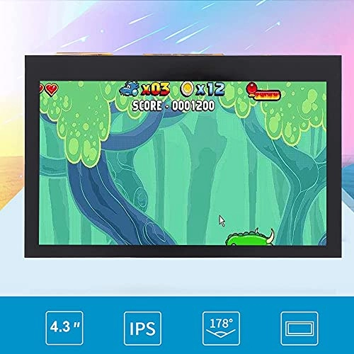 Raspberry Pi Touchscreen Monitor - 3096674277 4.3 inch 800x480
