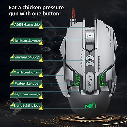 J800 Mechanical Gaming Mouse - USB