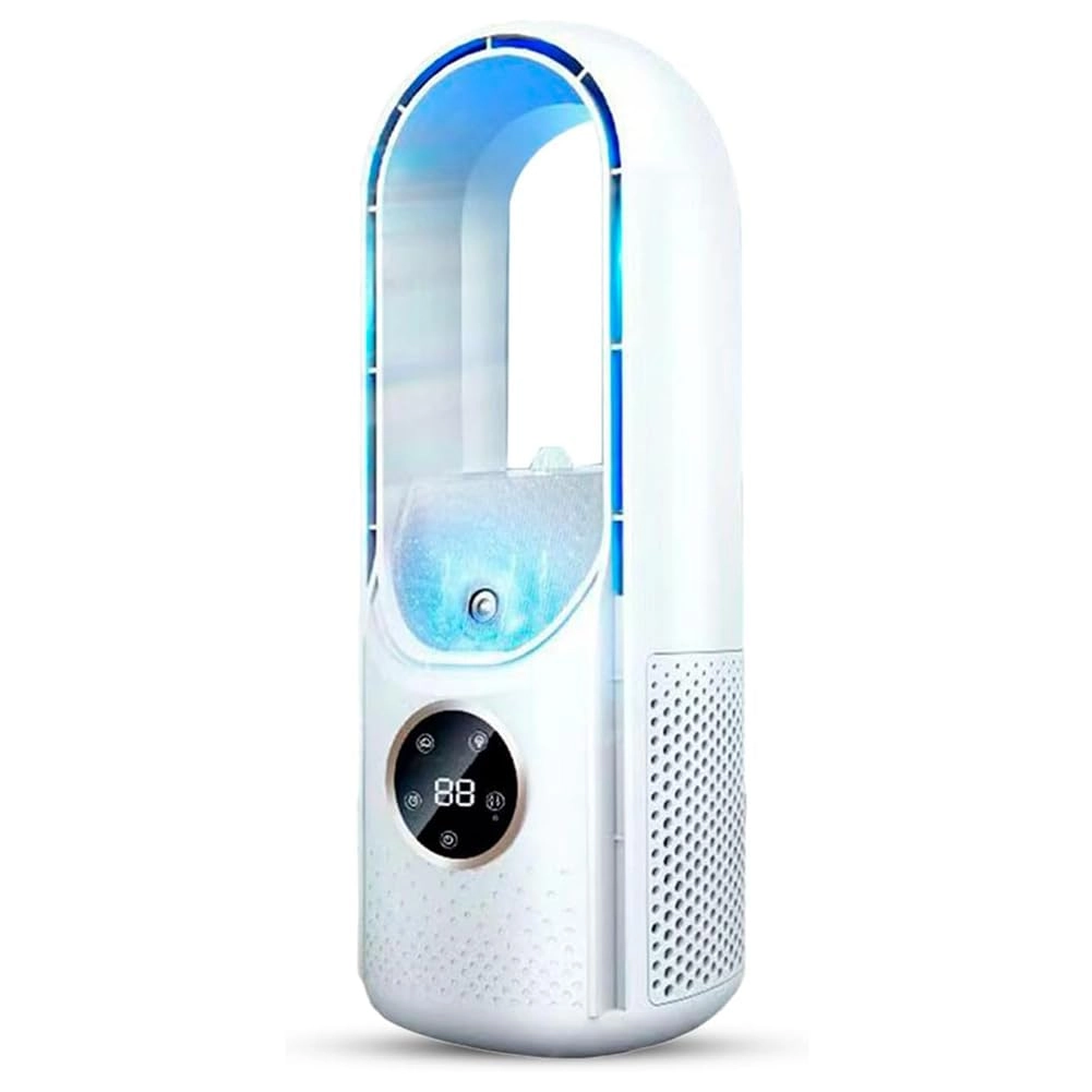 SPXMQSS Mini Air Conditioner - 140ml 6 Speeds White