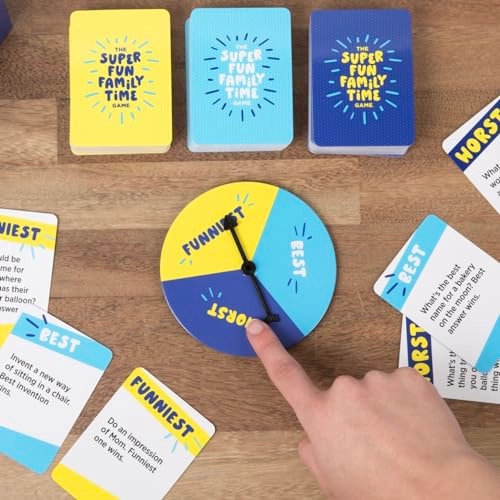 The Super Fun Family Time Game - Card Game