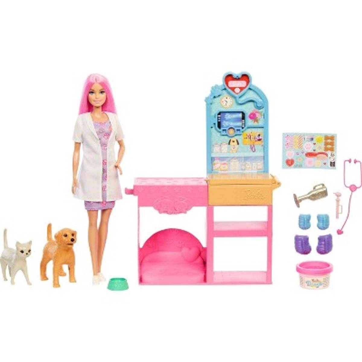 You Can Be Anything Fast Cast Veterinarian Clinic Playset - 10+ Pieces (2329711)