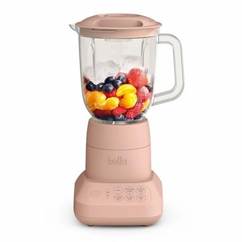 BELLA 10 Speed Countertop Blender - Fitsanywhere Flip Store Design Dishwasher Safe