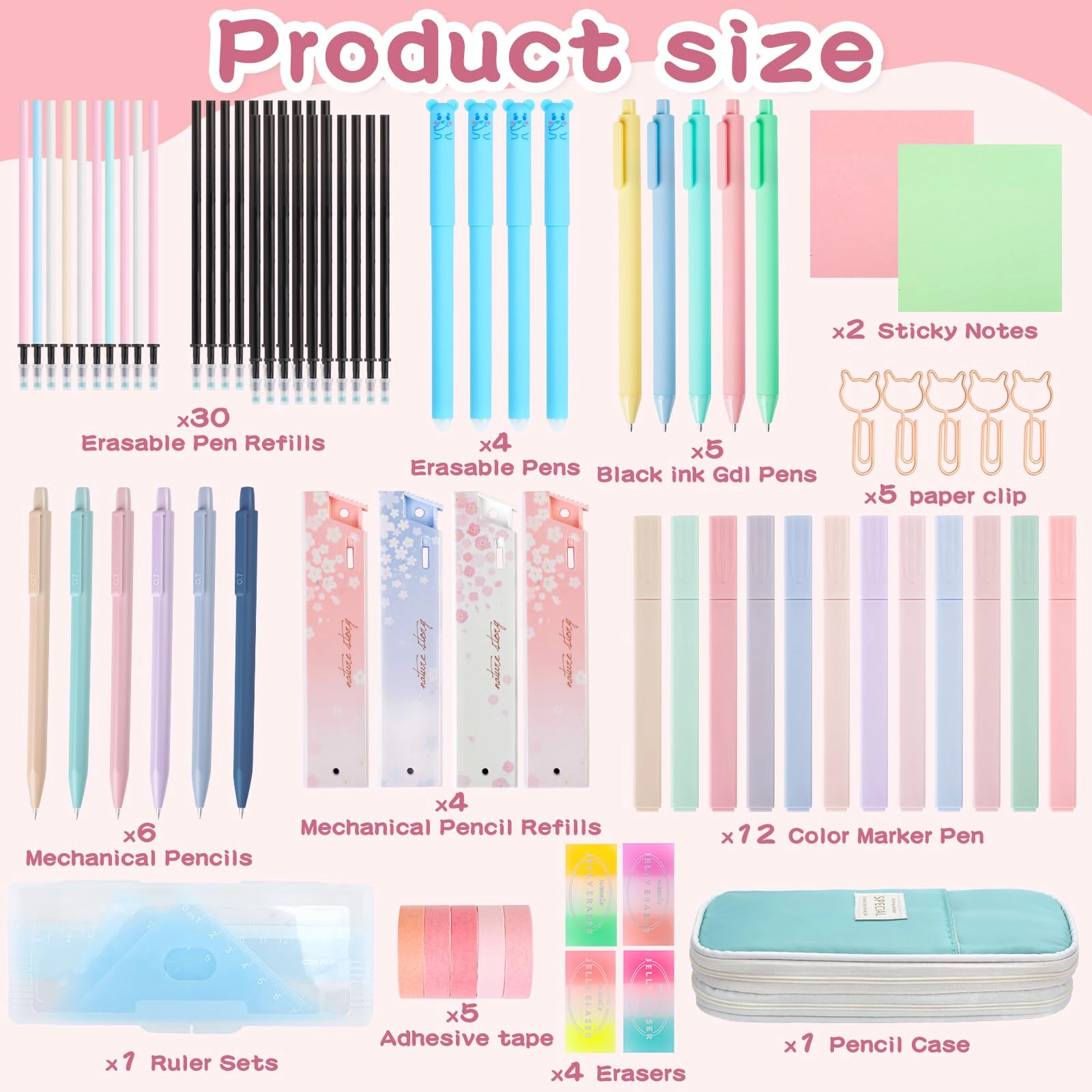 Stationery Set - 82pcs