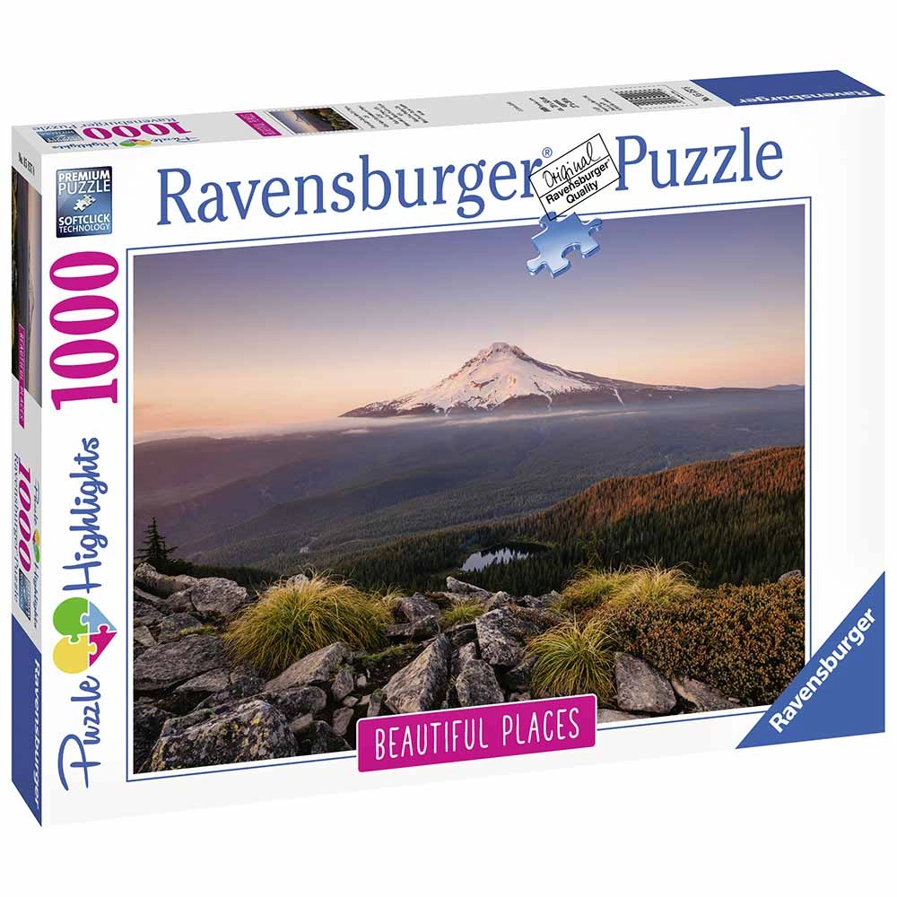 Stratovulkan Mount Hood Puzzle (EM-15157-8) - 1000 pcs