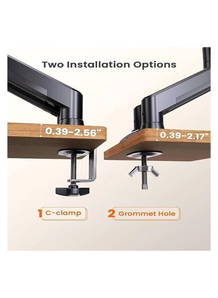 Dual Monitor Mount - 2 Monitors 32 inches 75mm or 100mm