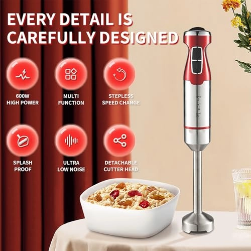 Immersion Hand Blender - 600W