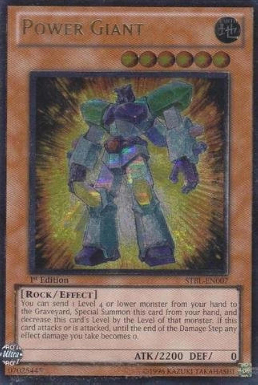 Yu-Gi-Oh! Power Giant STBL-EN007