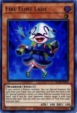 Yugioh Singles Fire Flint Lady BLAR-EN034 - EN