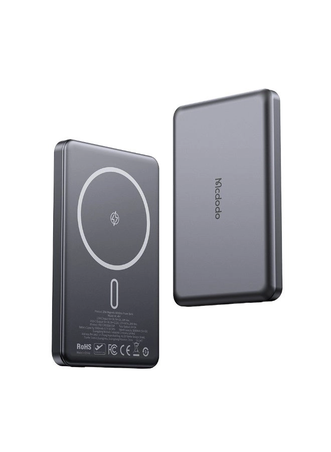 Magnetic Wireless Power Bank - 5000mAh 20W