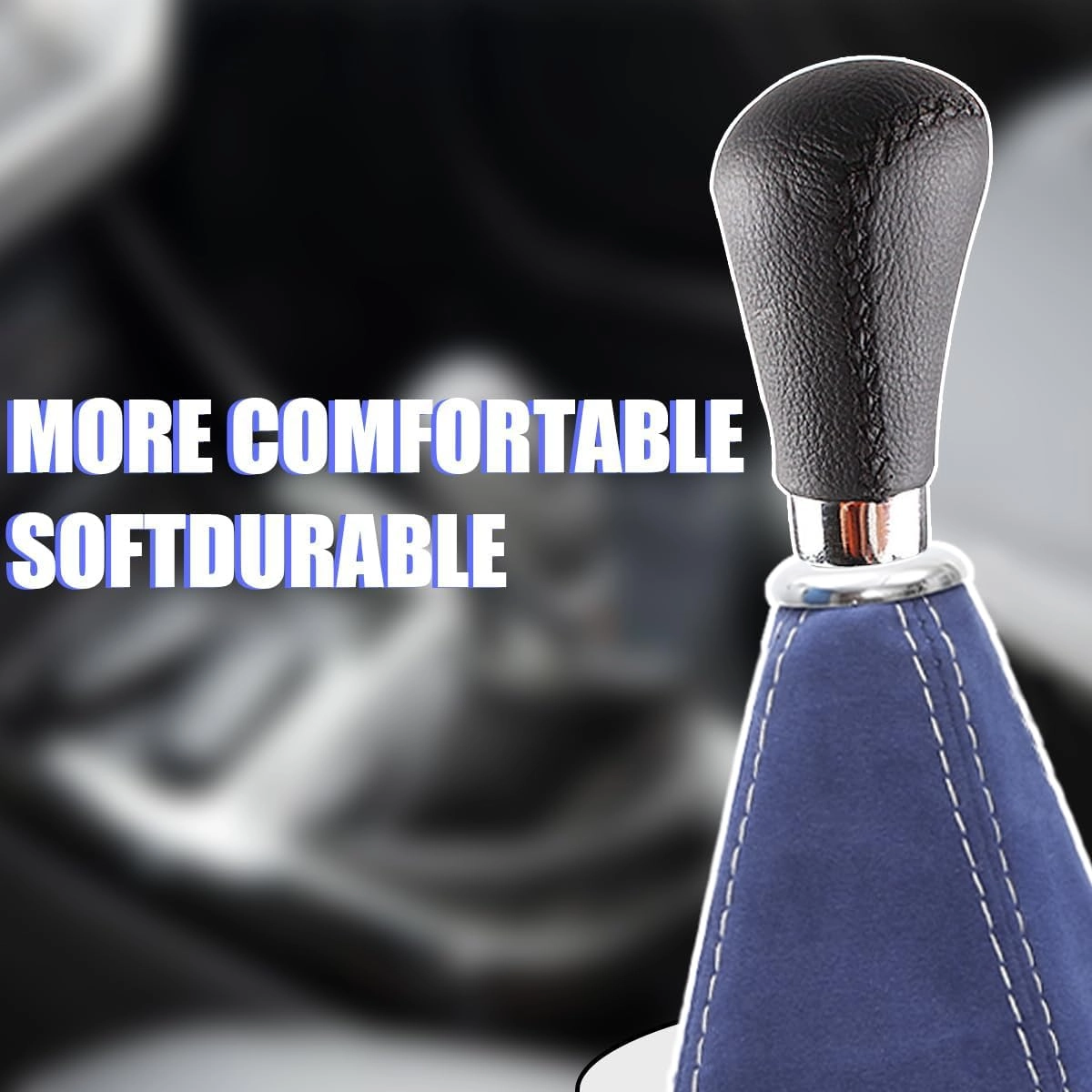 Shift Boot Cover - Suede Black