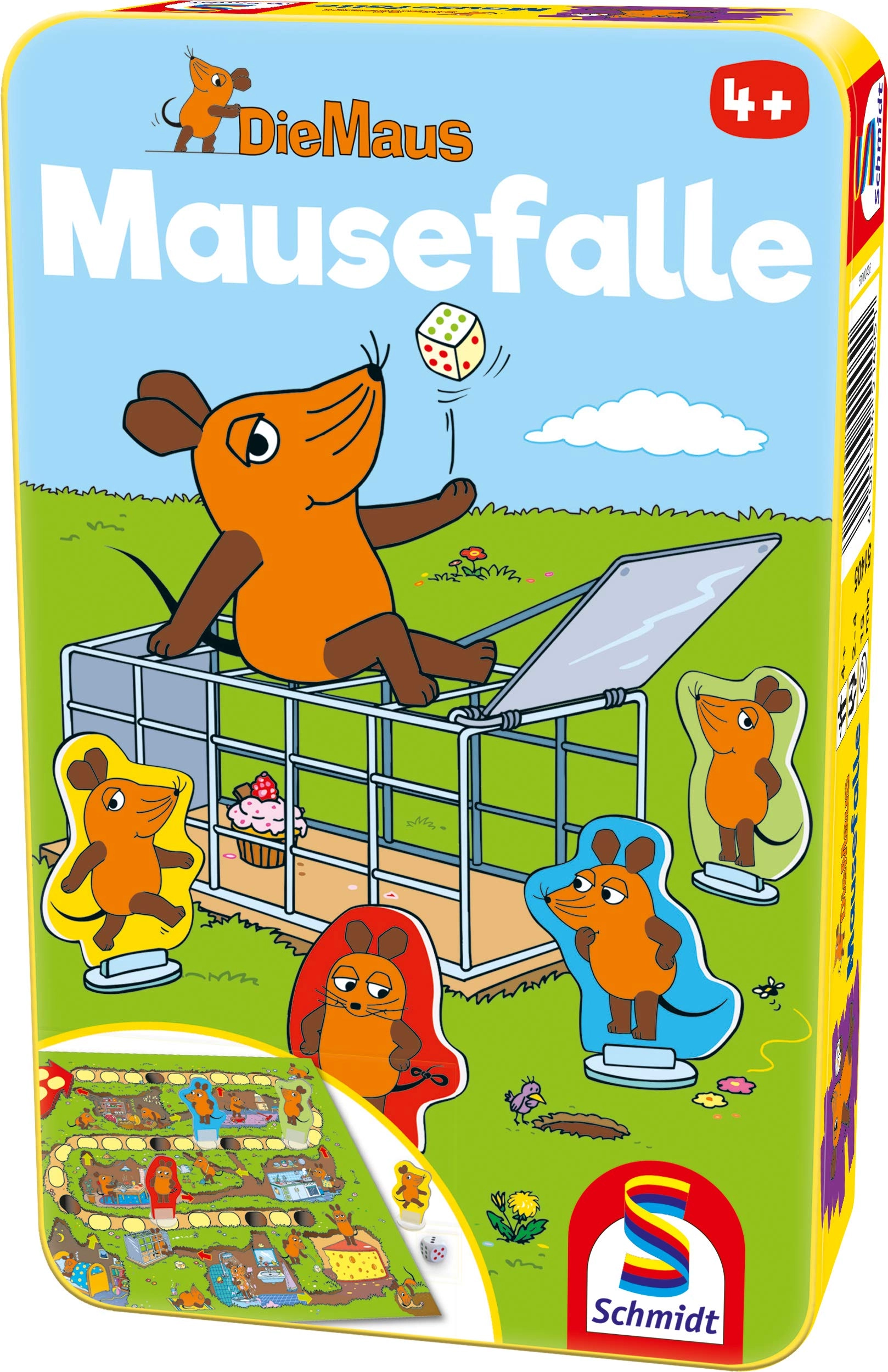 Schmidt Games The Mouse - Mousetrap Travel Game - 4 years to 12 years