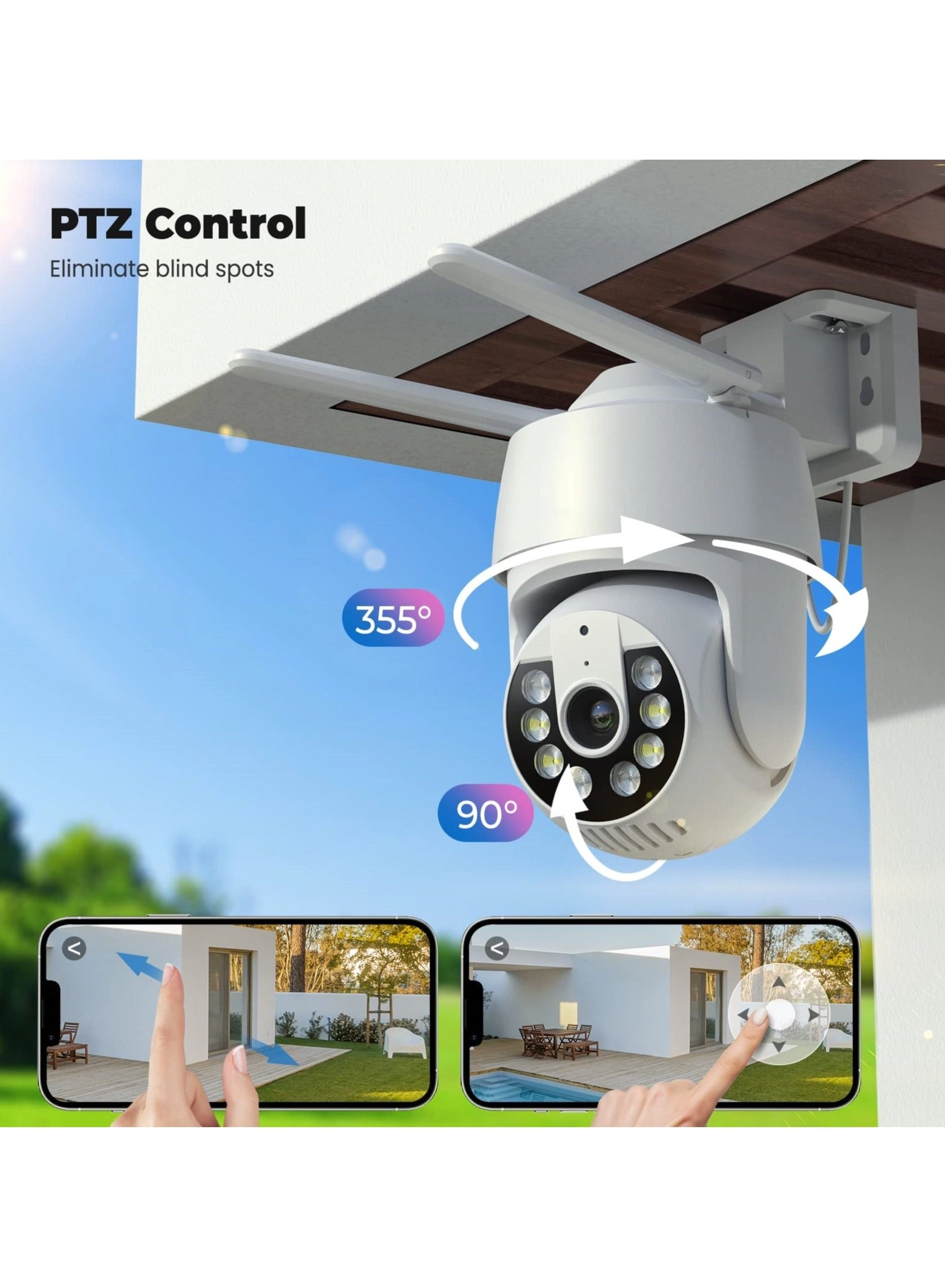 Outdoor Security Camera 2K