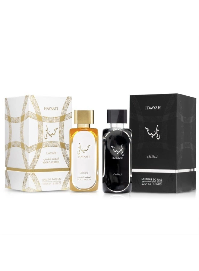 Lattafa HAYAATI - Eau de Parfum 100 ml + GOLD ELIXIR