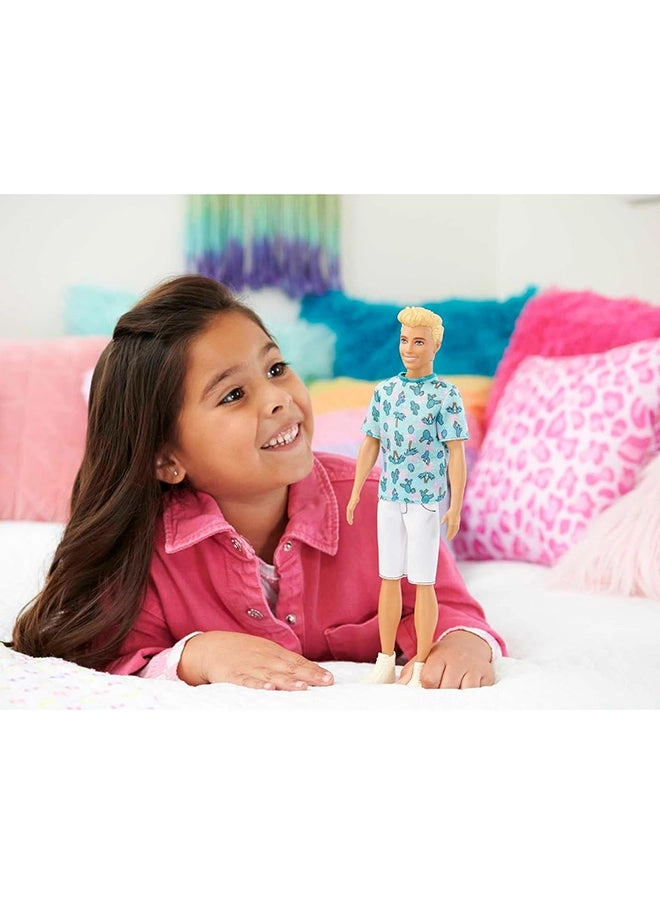 Barbie Fashionistas 65th Anniversary Western Look Ken Doll - 29.21 cm Blonde Ages 3+