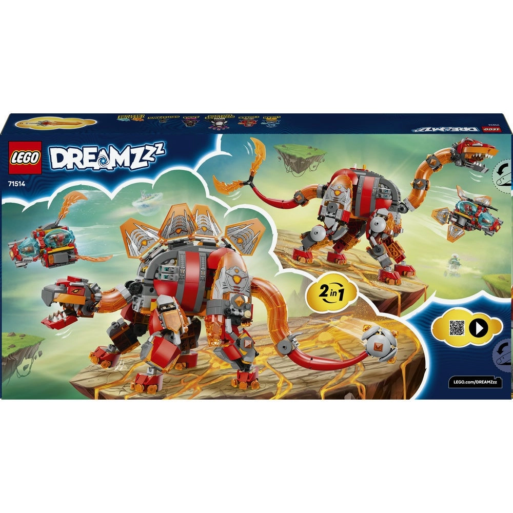 DREAMZzz 2in1 Dino Jet (71514) - 4 Minifigures 2 Treasure Creatures