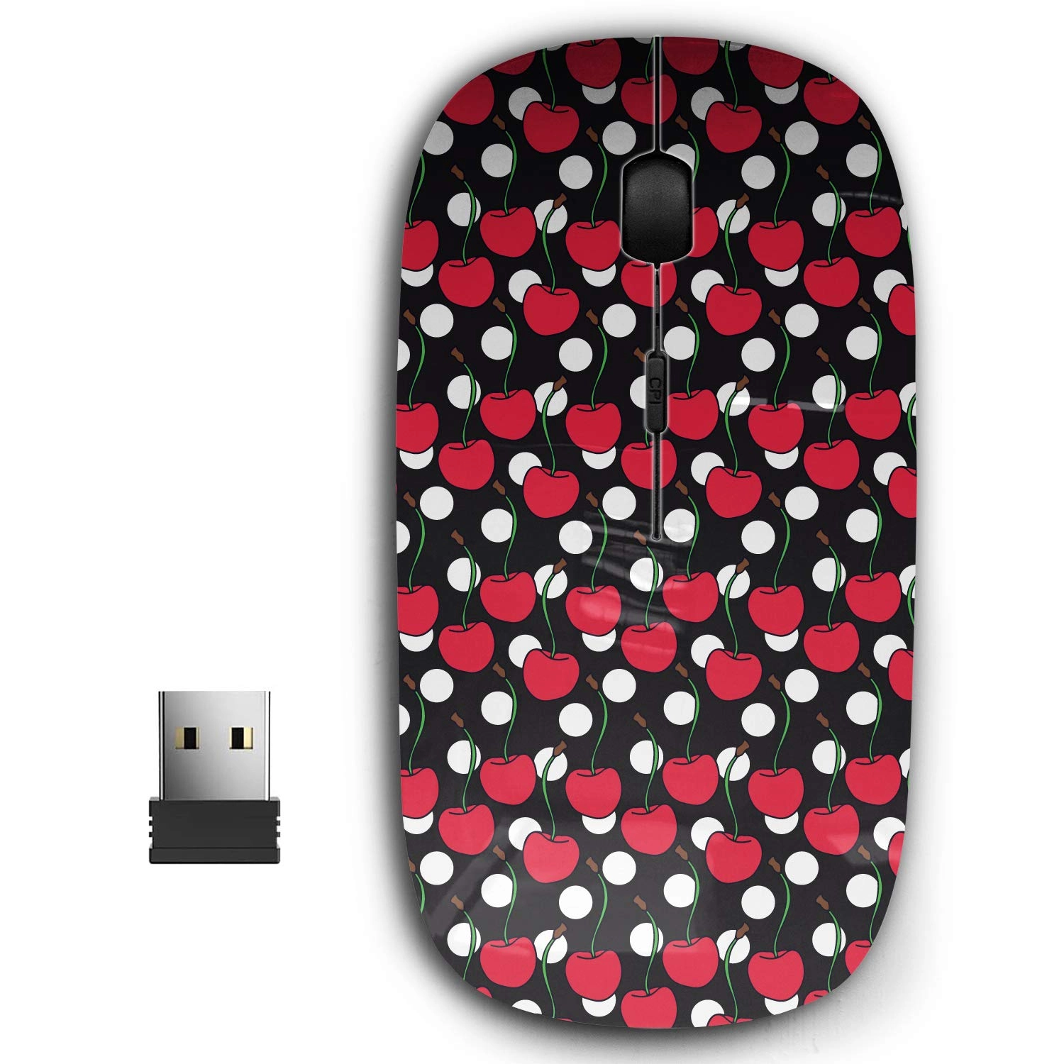 Ergonomic Portable Mouse - USB Wireless