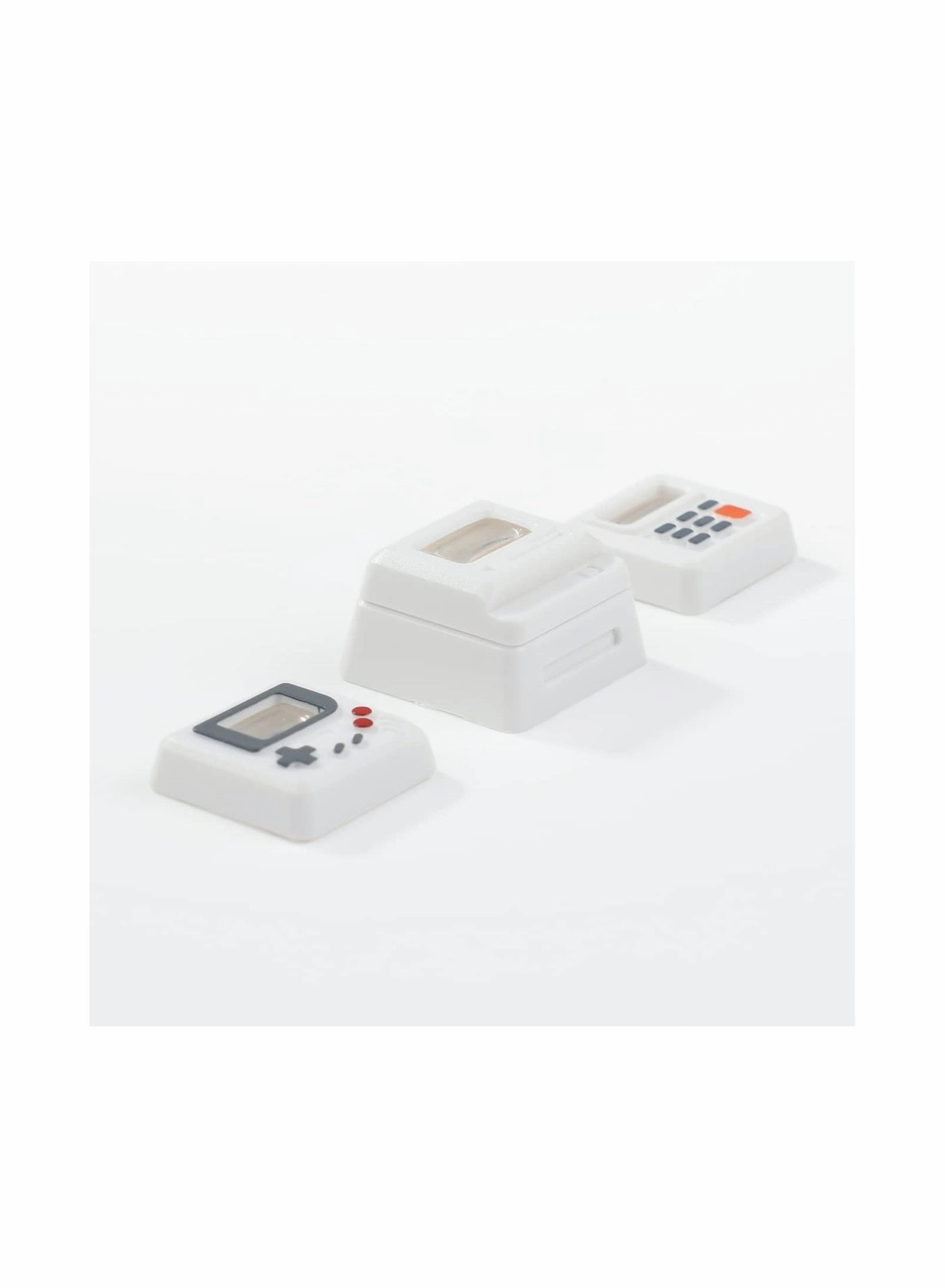 Mini Esc Keycap with 3 Detachable Panels, Backlit Keycap OEM Profile Keycap, Gaming Keyboard Keycap, DIY Replacement Keycap for Mechanical Keyboard MX Switch Decoration White