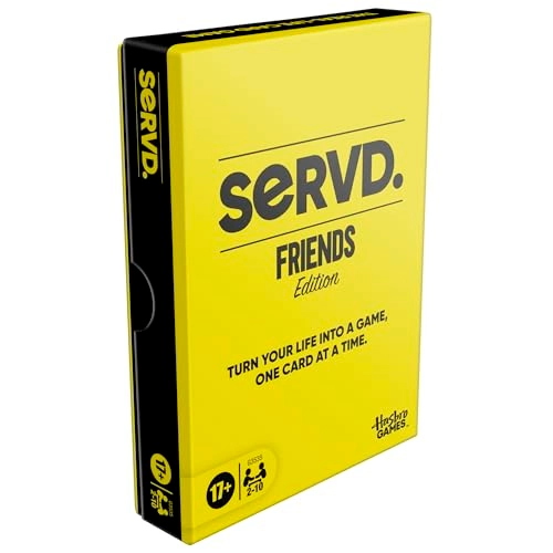 SERVD Friends Edition - English Ages 17+ 60 hysterical cards