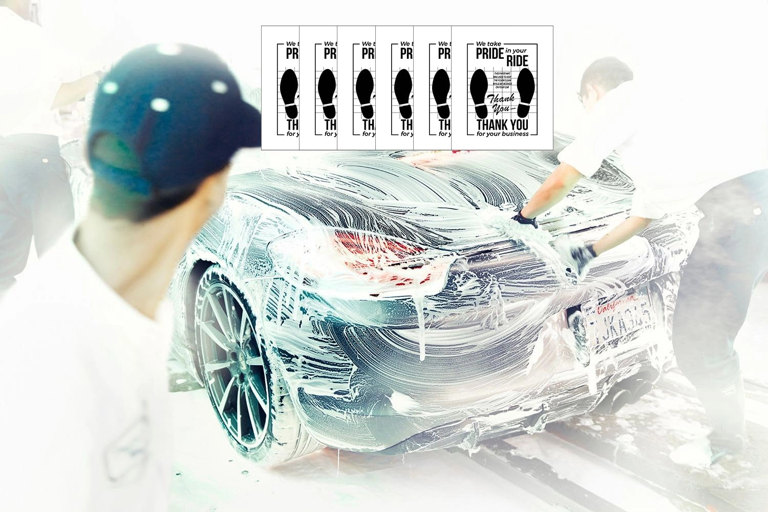 Car Paper Floor Mats