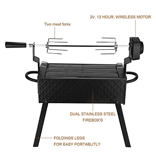 Automatic Folding Grill - battery/USB Kit