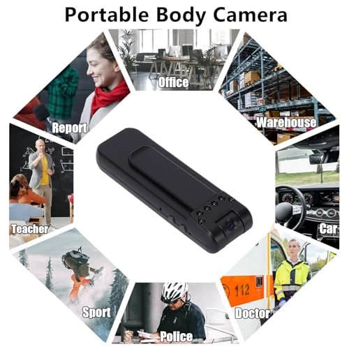 Portable Action Body Cam - 1080P 30FPS
