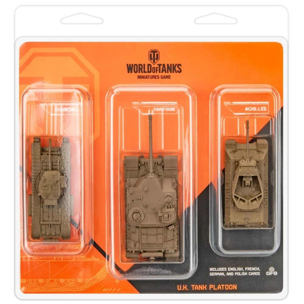 Renegade Games U.K. Tank Platoon 4 - Model Building