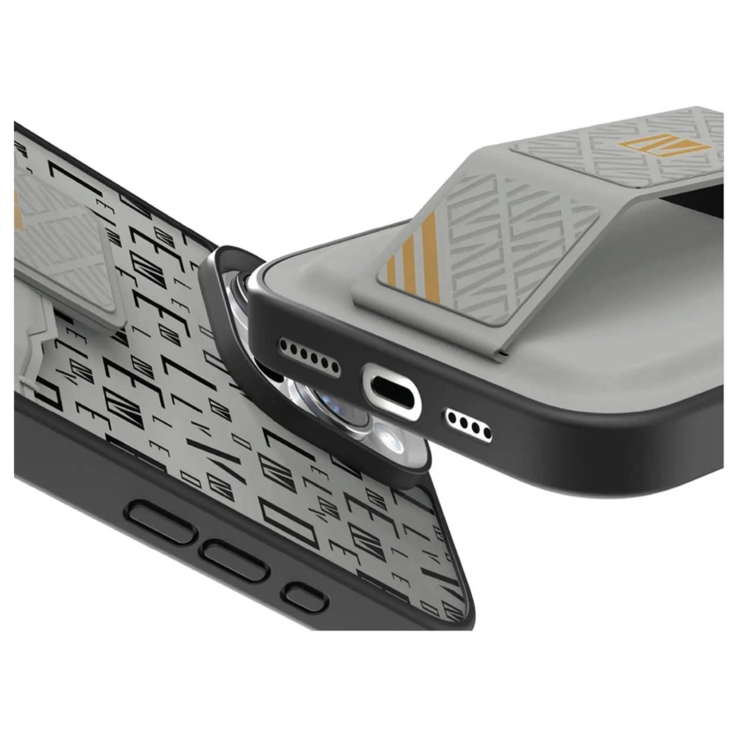 Morphix Cuero Gripstand Case - PU for iPhone 16 Pro