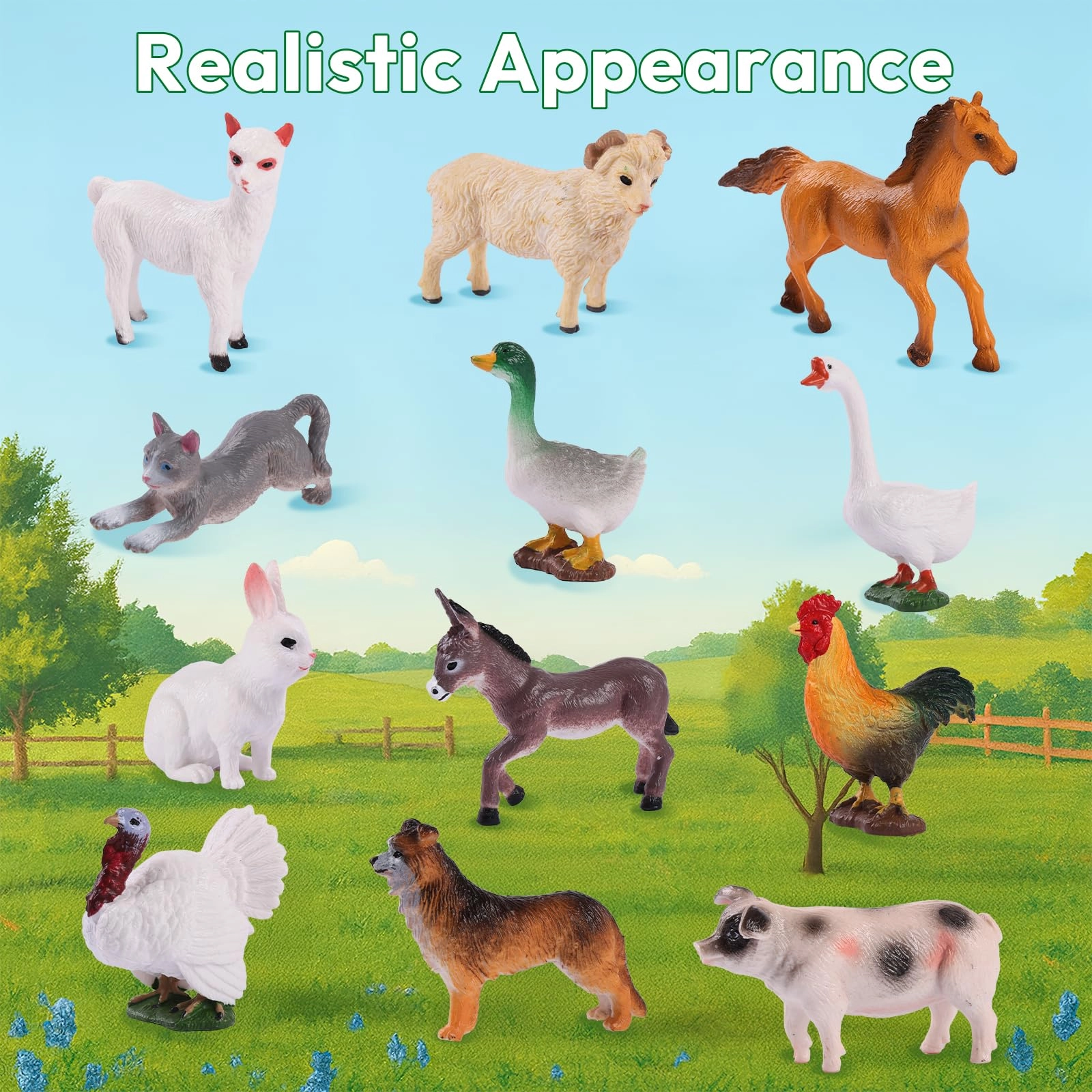 Farm Animals - 12 12