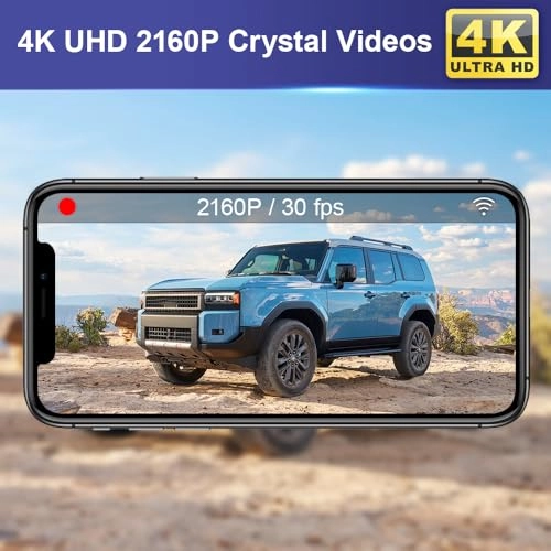 4K Front Only 2160P for Toyota Prado 2024-2025