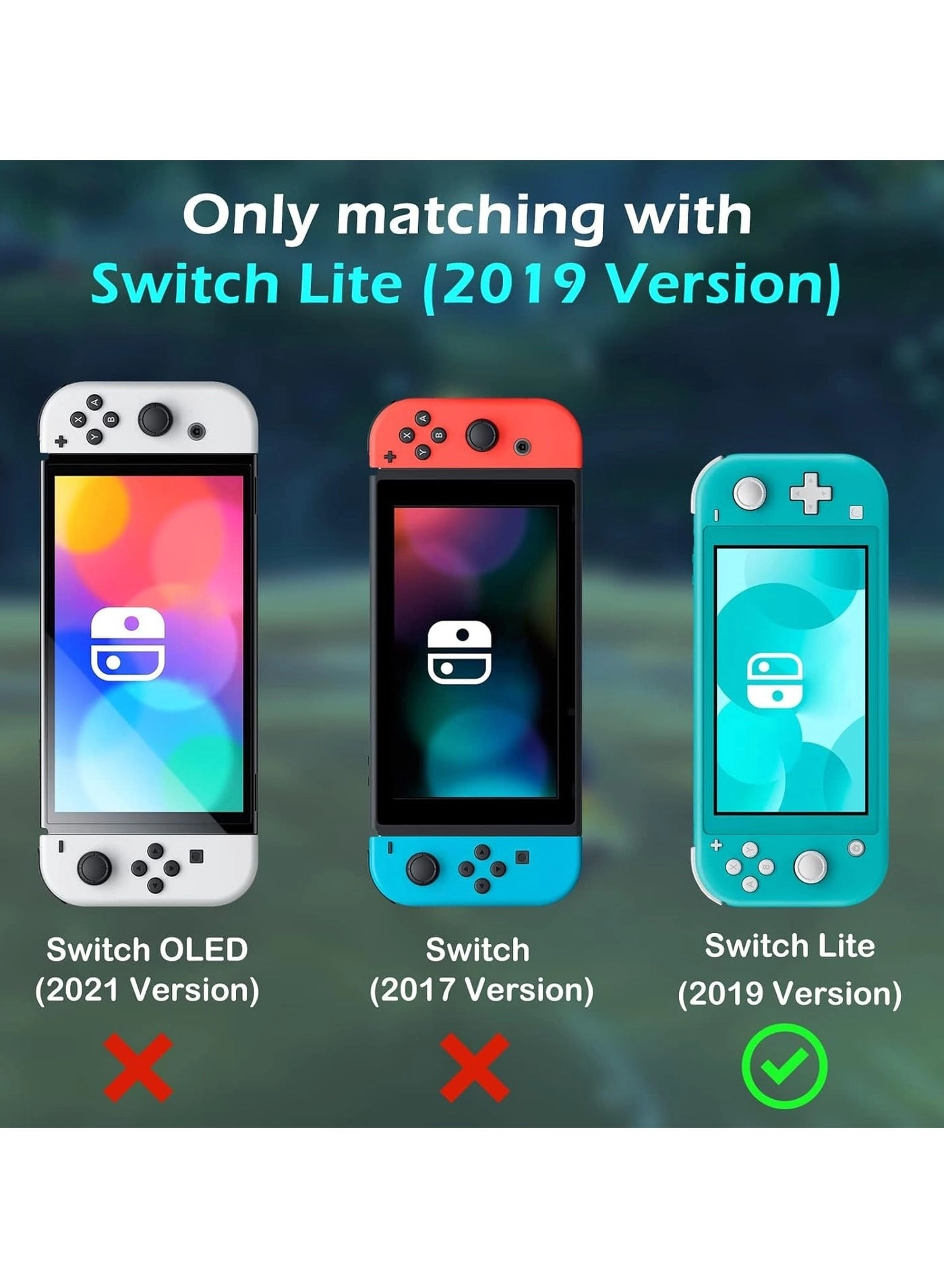 Switch Lite Case - Cool Soft TPU Shockproof