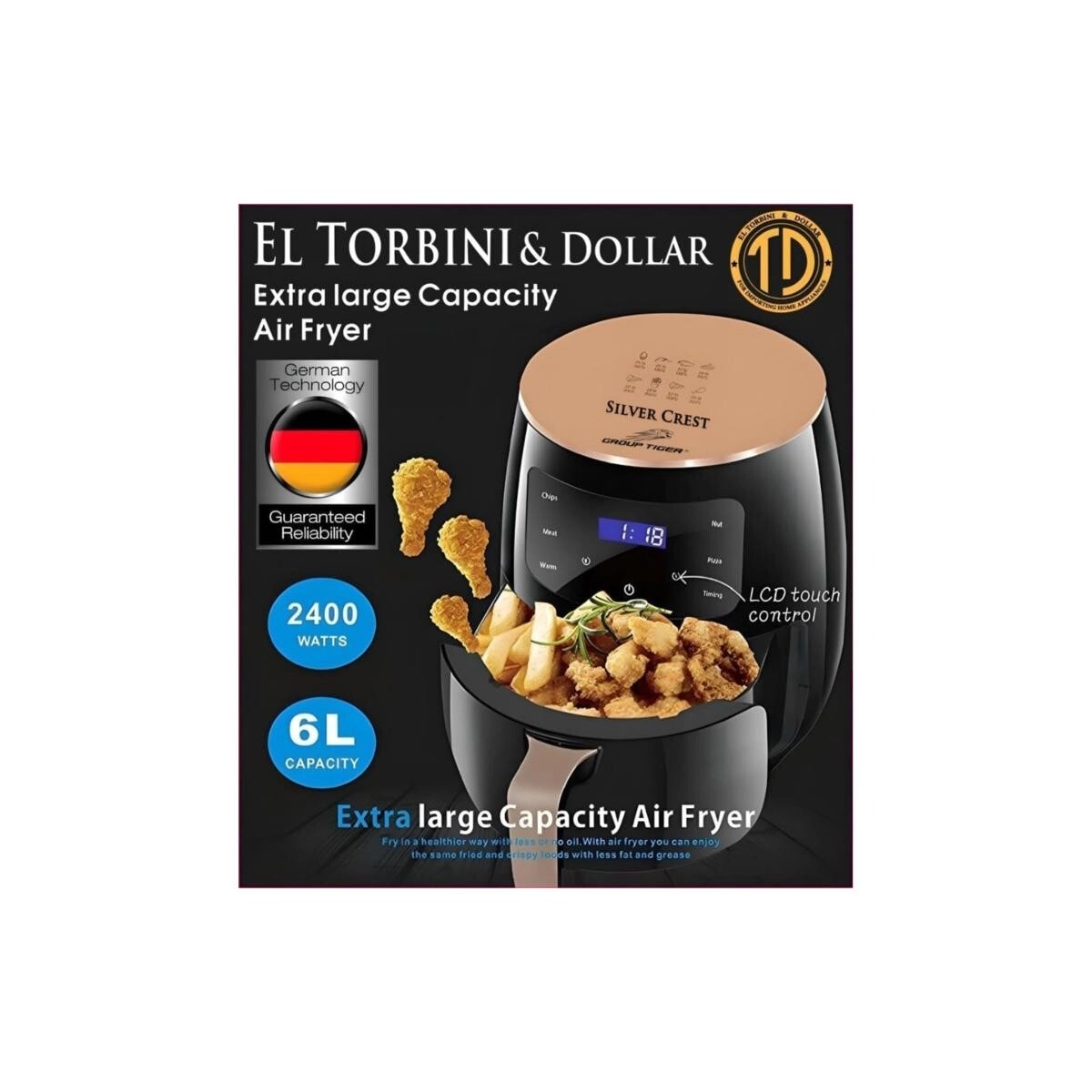 Air Fryer Oven - 6L