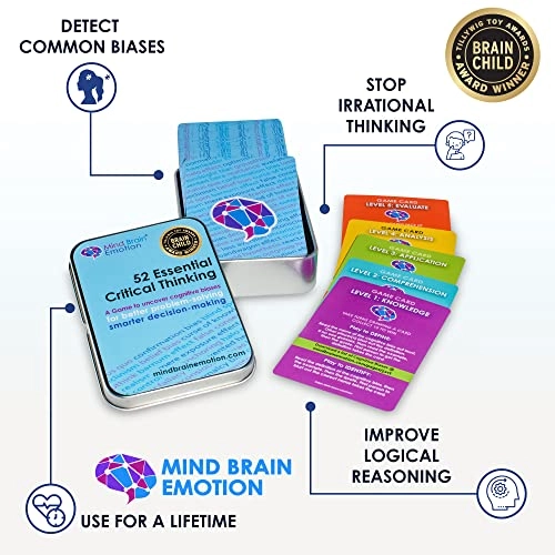 52 Essential Critical Thinking - 8 years and up 52 pieces