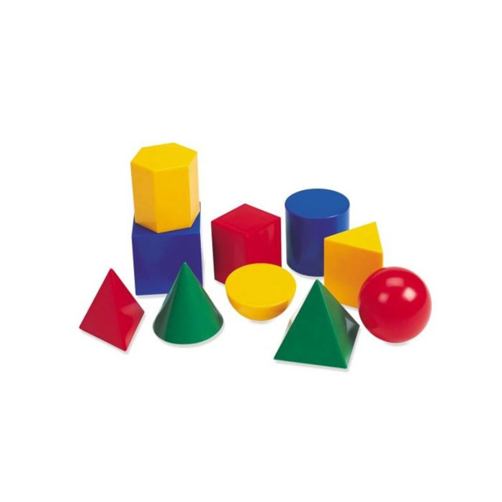 Large Plastic Geometric Shapes - Suitable for 6 years & above