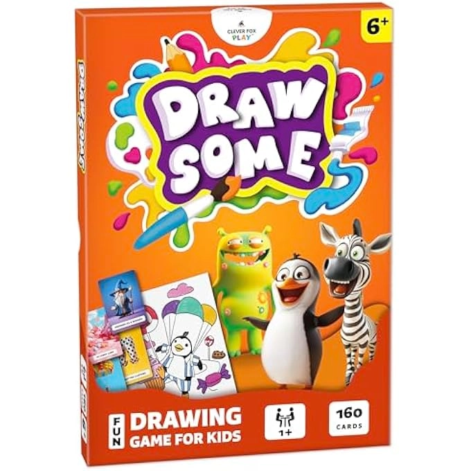 rayihni DRAWSOME DRAWING GAME - 160 pieces